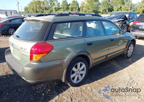 2007 Subaru Outback 2.5I из США, поврежденный, VIN 4S4BP61C177326340